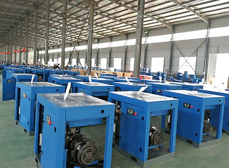 Вращающийся винтовой воздушный компрессор